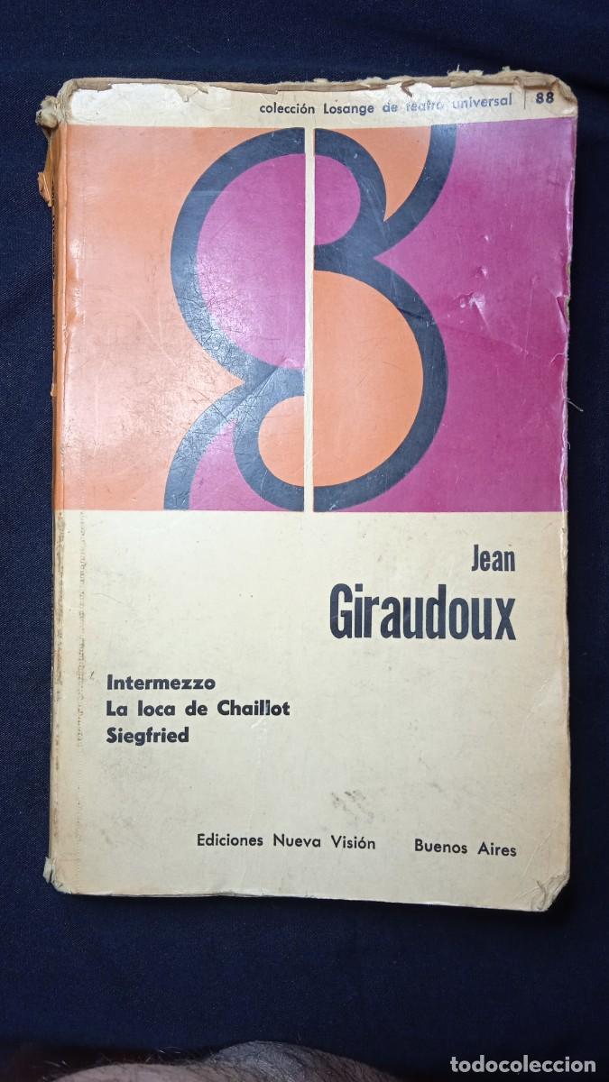 Libros de segunda mano: Antiguo libro Jean Giraudoux. - Foto 1