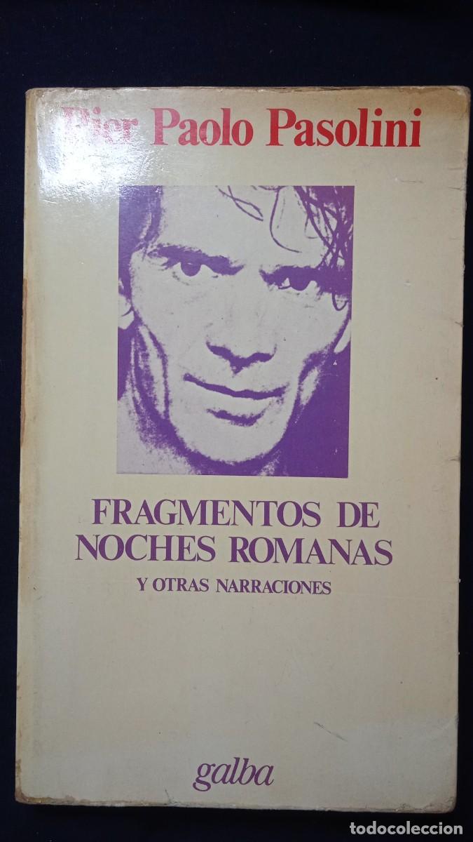 Libros de segunda mano: Antiguo libro Pier Paolo Pasolini. - Foto 1