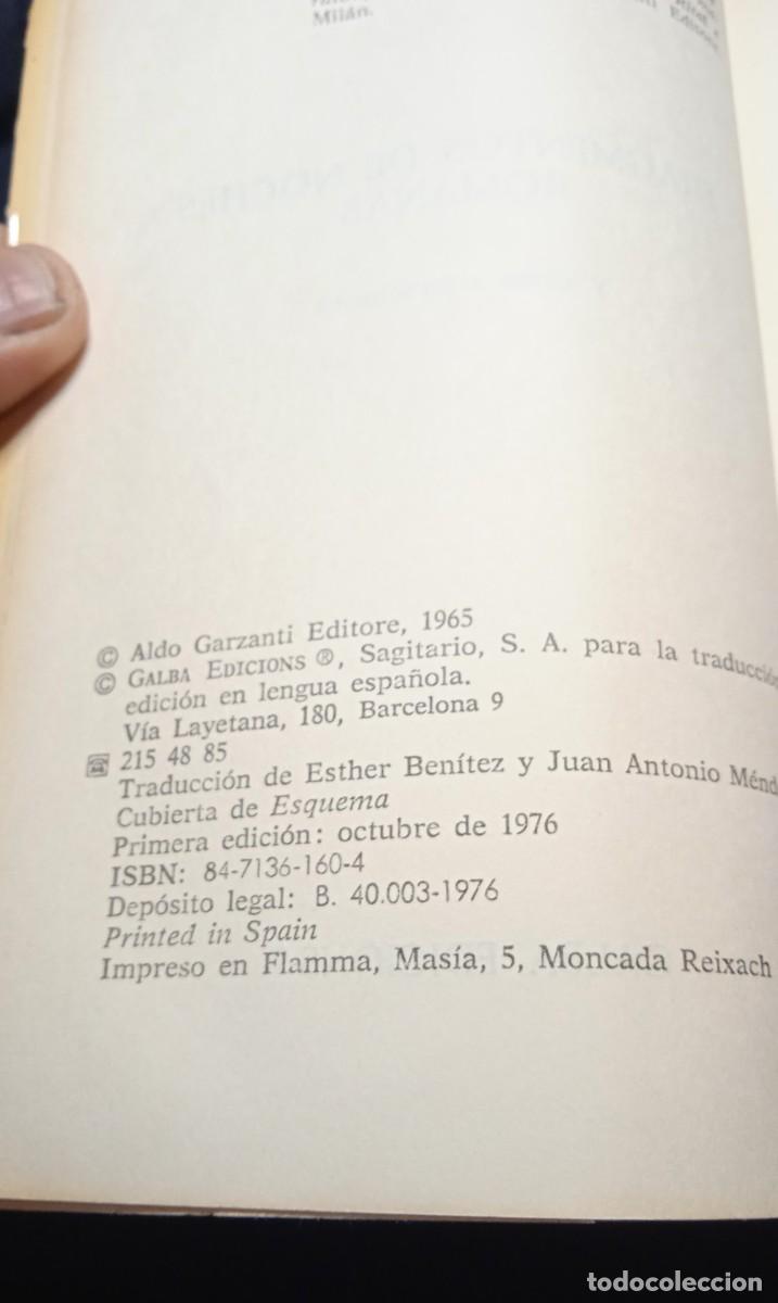 Libros de segunda mano: Antiguo libro Pier Paolo Pasolini. - Foto 3