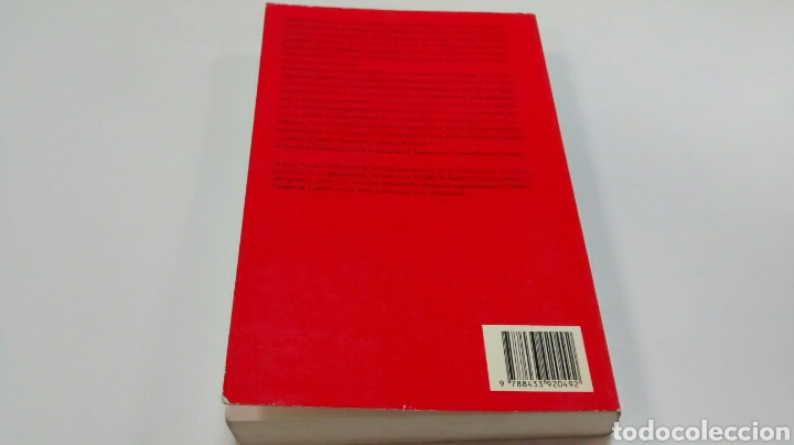 Libros de segunda mano: DINERO DE MARTIN AMIS (ANAGRAMA) - Foto 2