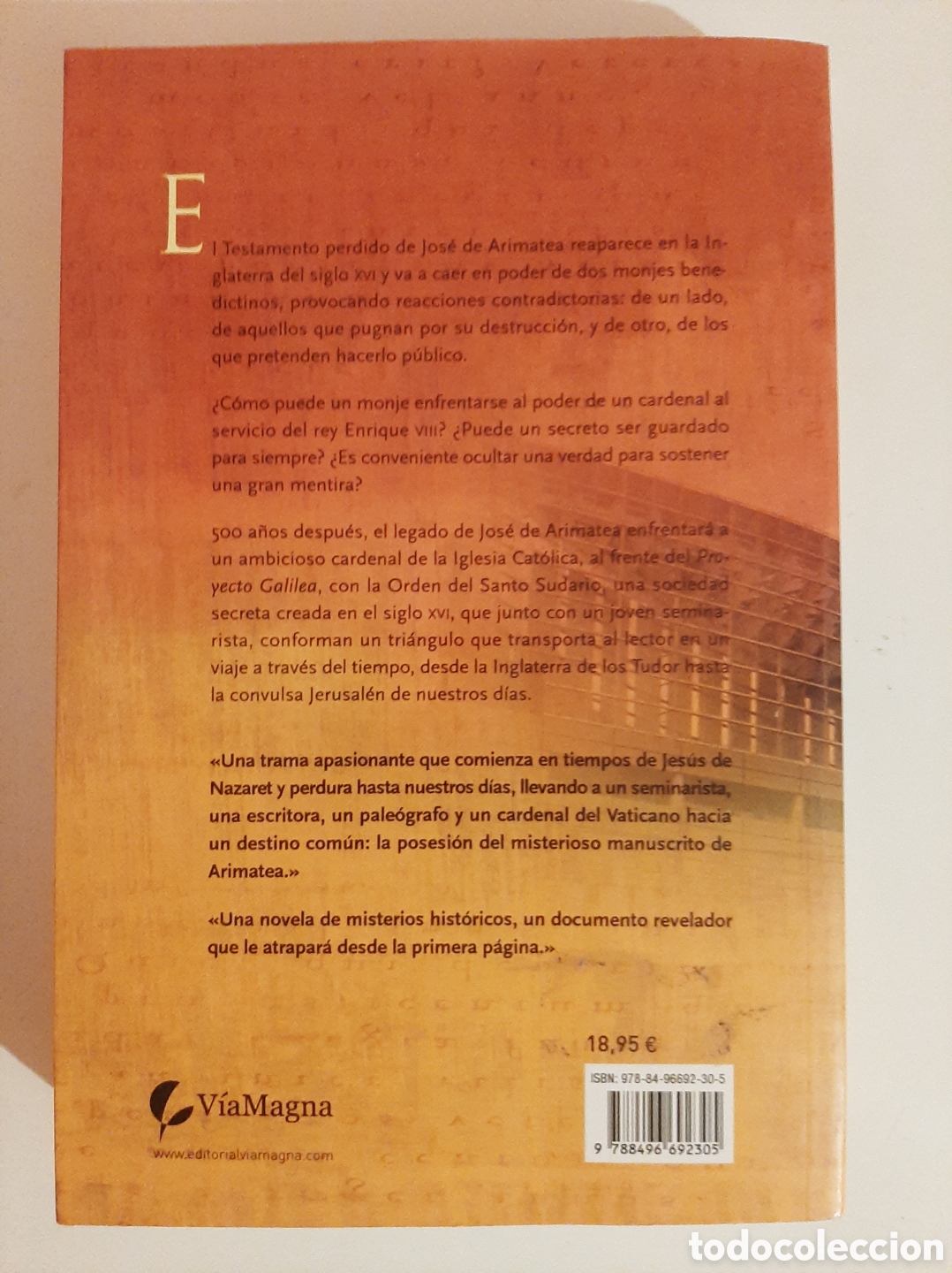 Libros de segunda mano: EL PROYECTO GALILEA - Mayte Para Torres - Foto 2