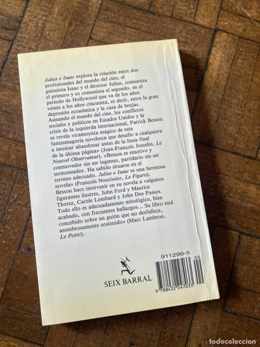 Libros de segunda mano: Julius e Isaac - Patrick Besson - Foto 4