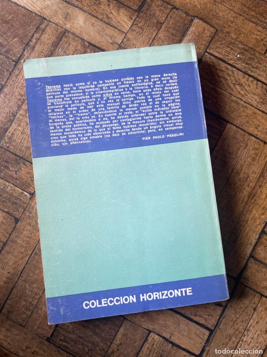 Libros de segunda mano: Teorema - Pier Paolo Pasolini - Foto 4