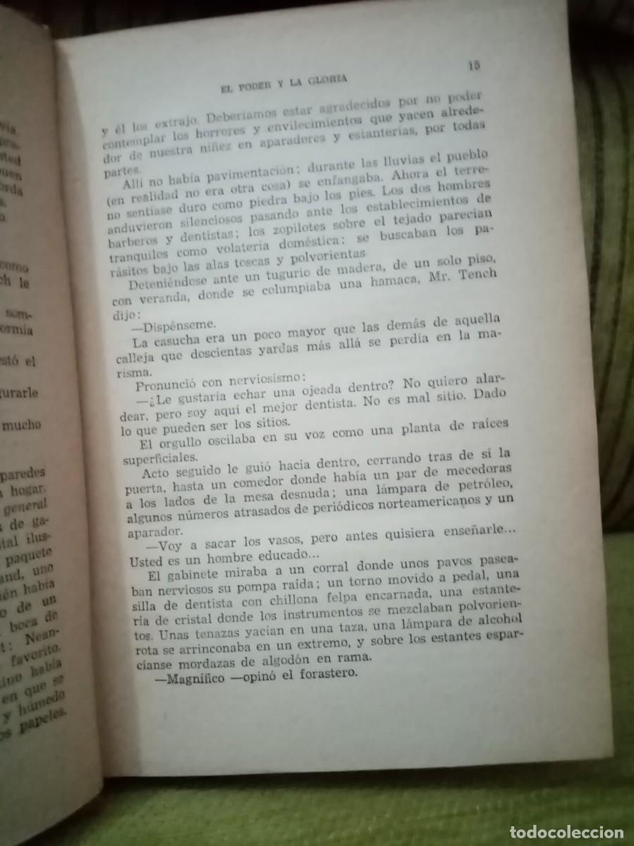 Libros de segunda mano: EL PODER Y LA GLORIA - Foto 7