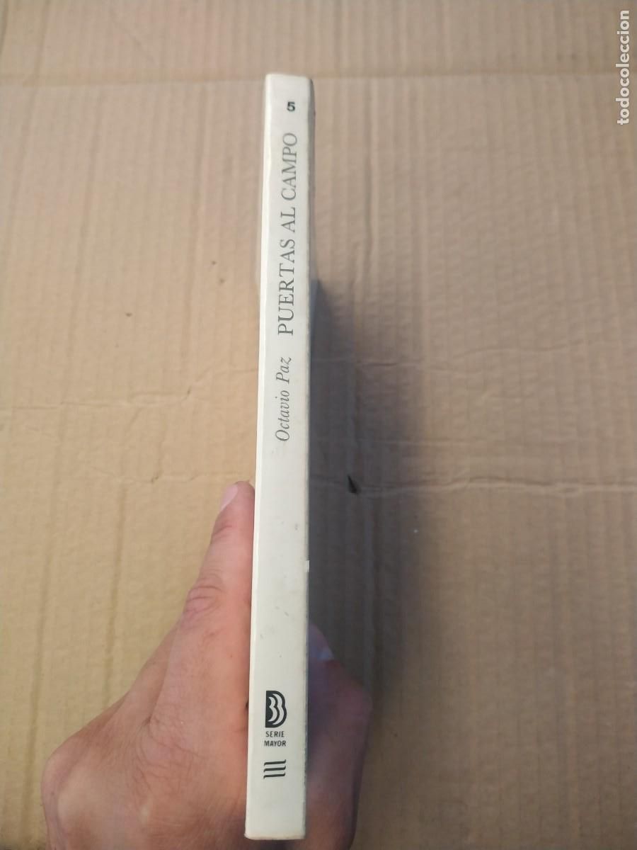 Libros de segunda mano: Puertas al campo - Octavio Paz - Foto 3