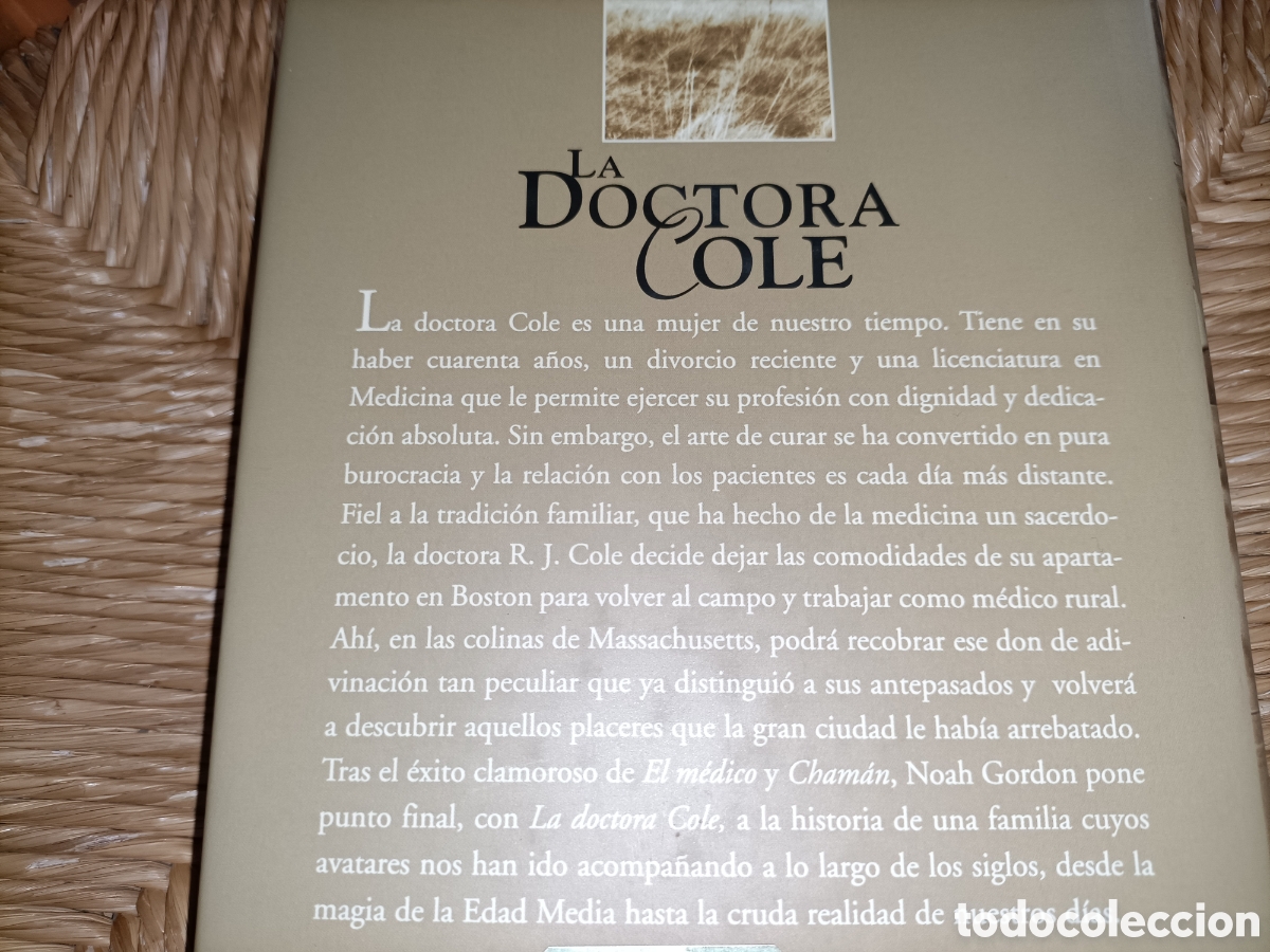 Libros de segunda mano: La doctora Cole. Noah Gordon. Ediciones B - Foto 2