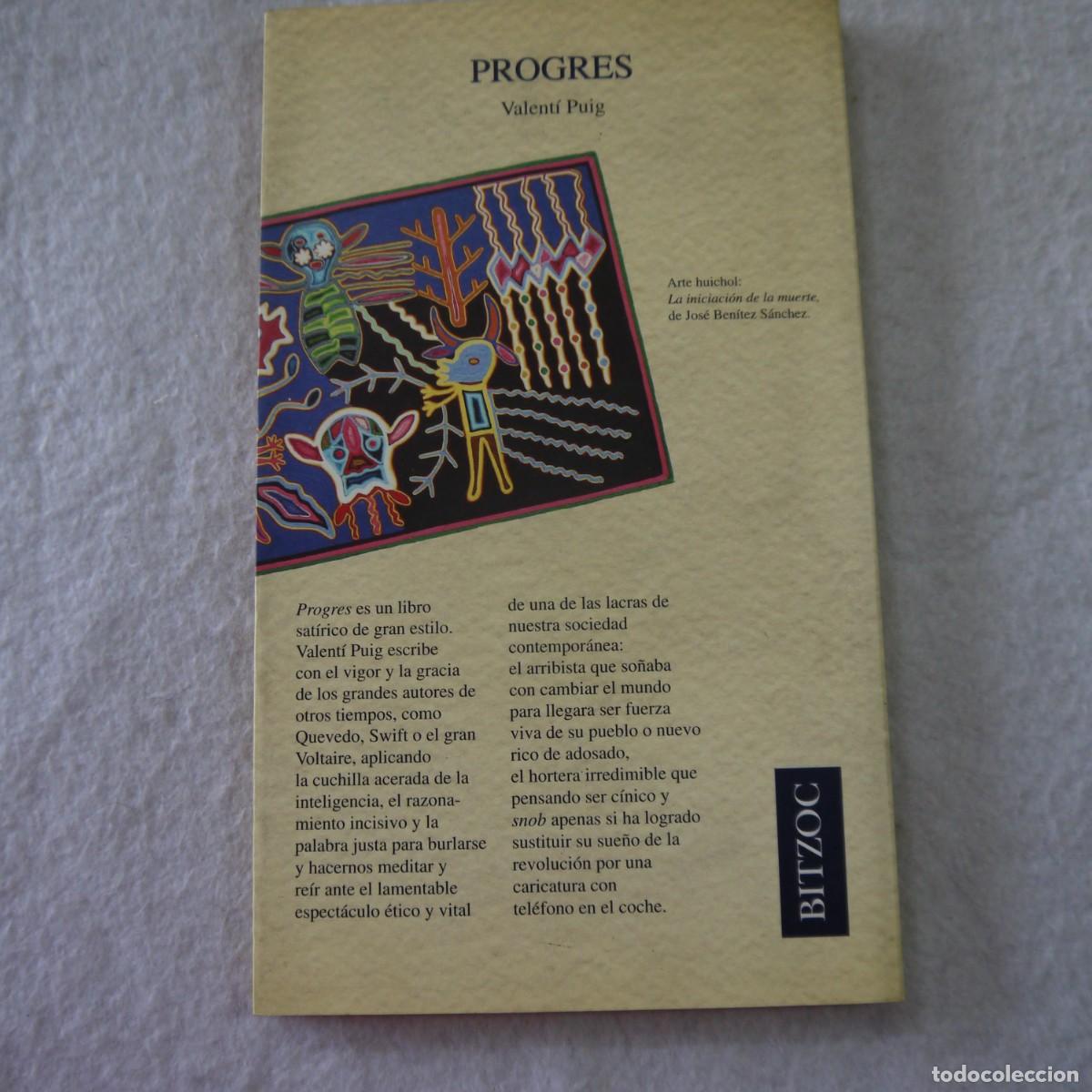 Libros de segunda mano: PROGRES - VALENT&Iacute; PUIG - EDICIONS BITZOC - 1994 - Foto 2