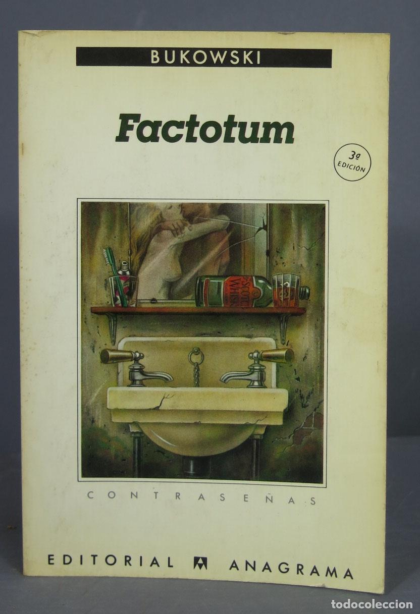 Libros de segunda mano: FACTOTUM. BUKOWSKI. 1985 - Foto 1