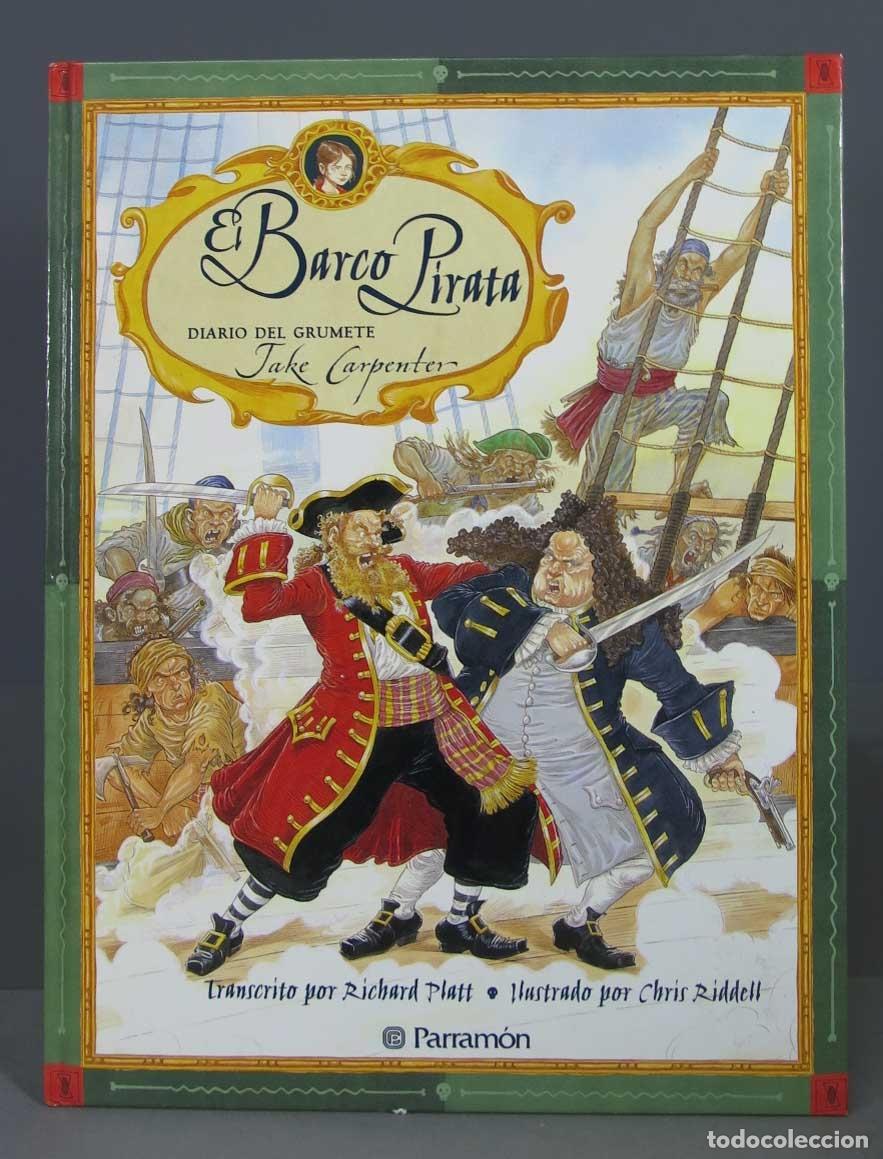 Libros de segunda mano: El barco pirata. Chris Riddell - Foto 1