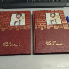 Libros de segunda mano: ADA O EL ARDOR / VLADIMIR NABOKOV / EN 2 TOMOS / PLANETA 1ª EDICIÓN 1977