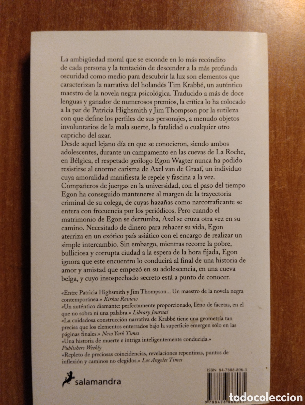 Libros de segunda mano: La Cueva - Tim Krabb&eacute;, Ediciones Salamandra, 2003 - Foto 2