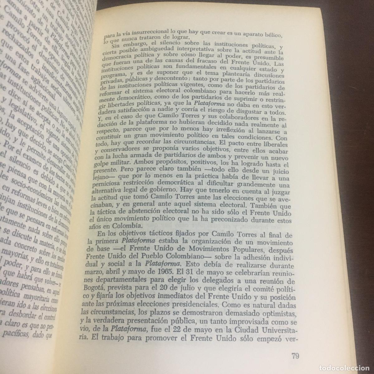 Libros de segunda mano: RETRATO DE CAMILO TORRES REF: 287 - Foto 3