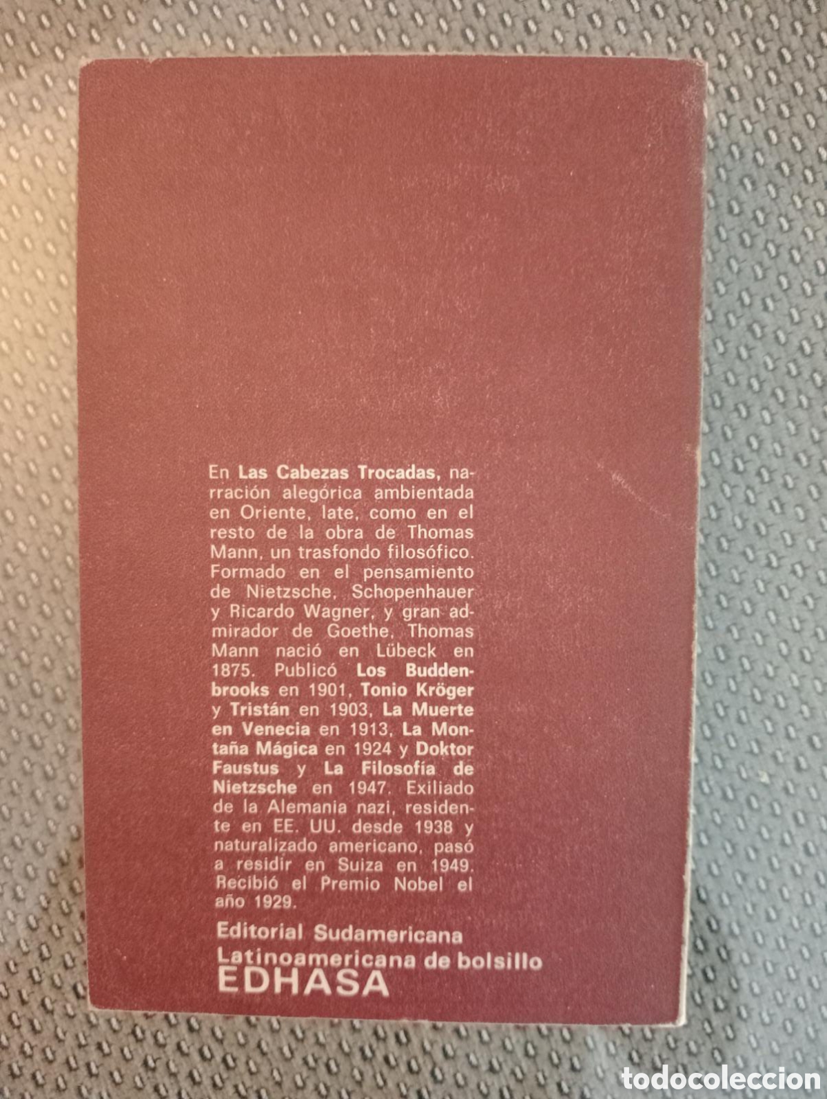 Libros de segunda mano: Las cabezas trocadas / Thomas Mann - Foto 3