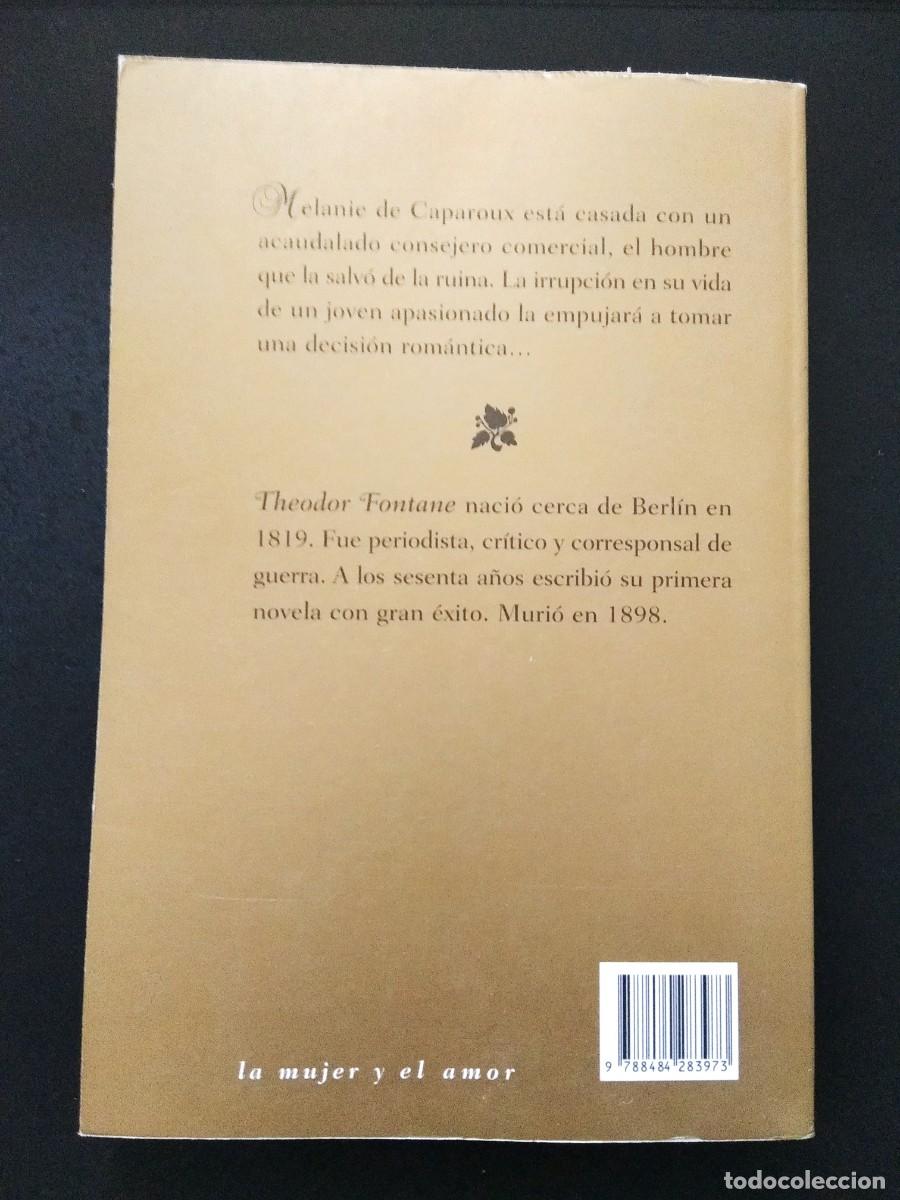 Libros de segunda mano: La ad&uacute;ltera. Theodor Fontane. - Foto 2
