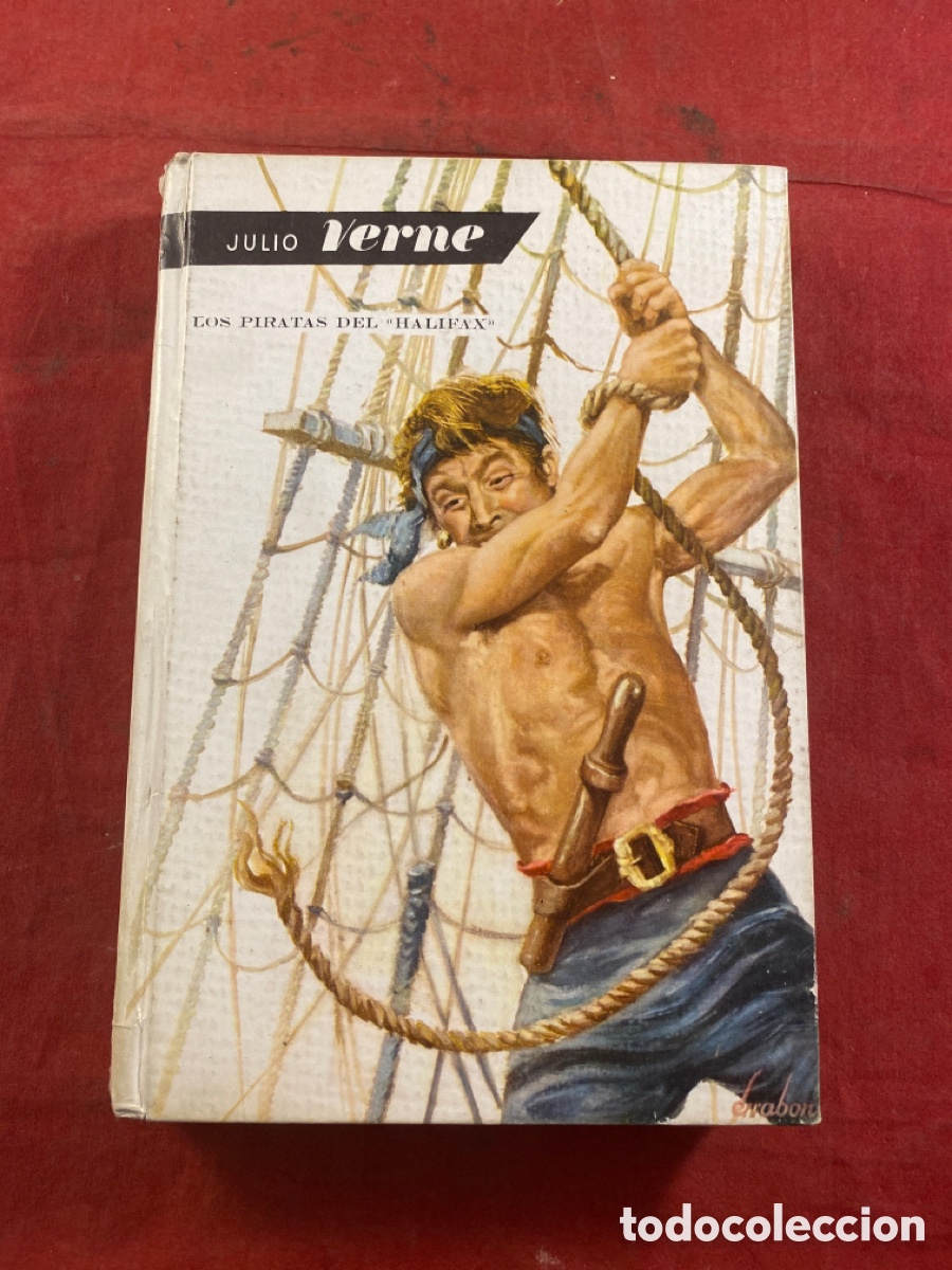 Libros de segunda mano: JULIO VERNE LOS PIRATAS DEL HALIFAX - Foto 1