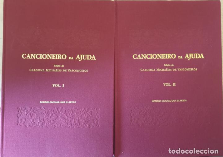 Second hand books: CANCIONERO DA AJUDA. 2 TOMOS. - MICHAELIS DE VASCONCELOS, Carolina (Edi&ccedil;ao)