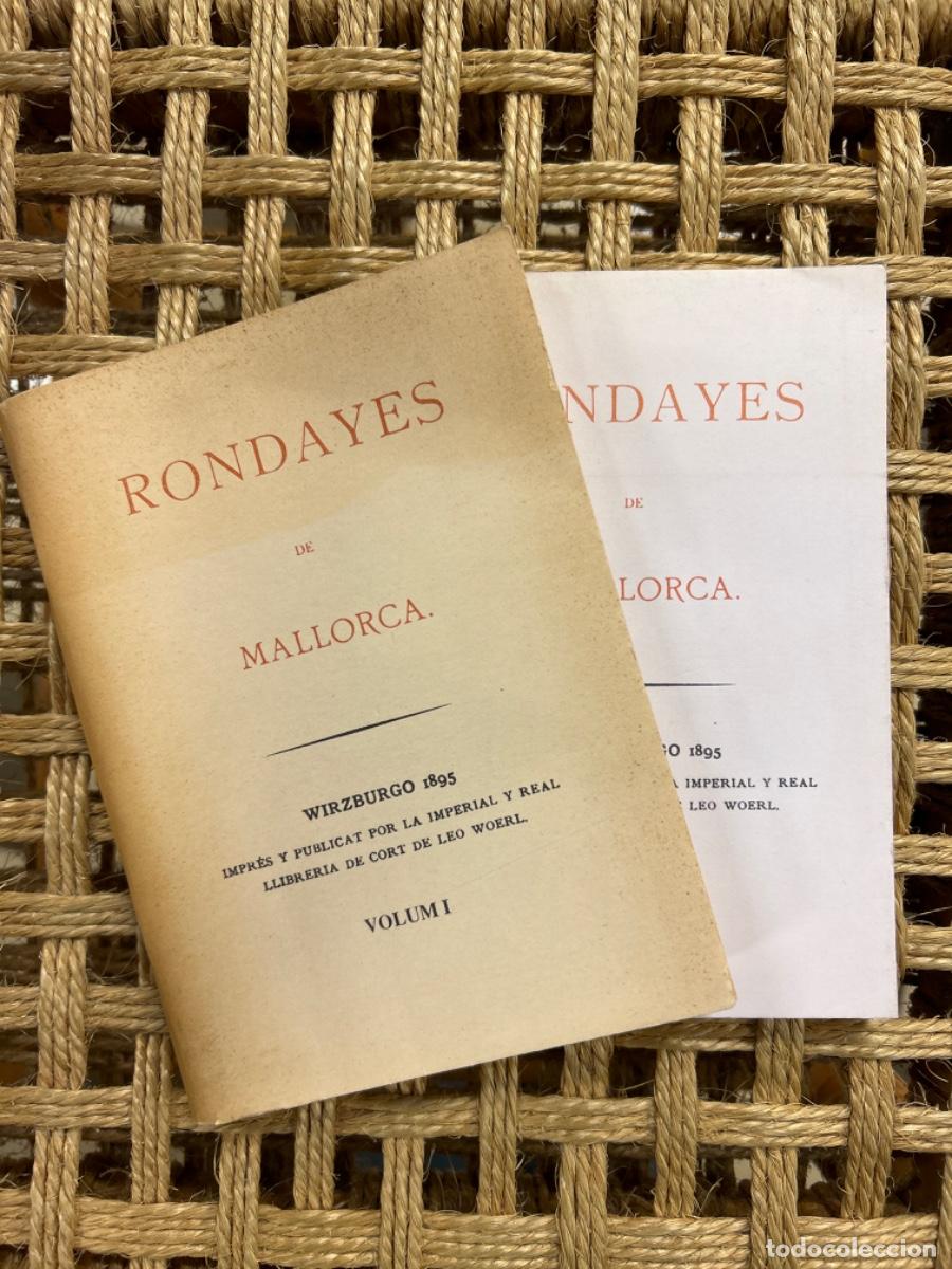 Libros de segunda mano: RONDAYES DE MALLORCA, ARXIDUC LLUIS SALVADOR, 2 VOLUMS, COMPLET