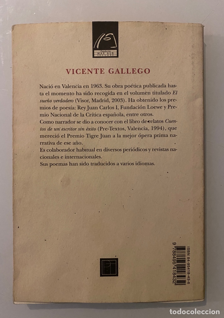 Libros de segunda mano: El esp&iacute;ritu vac&iacute;o - GALLEGO, Vicente - Foto 2