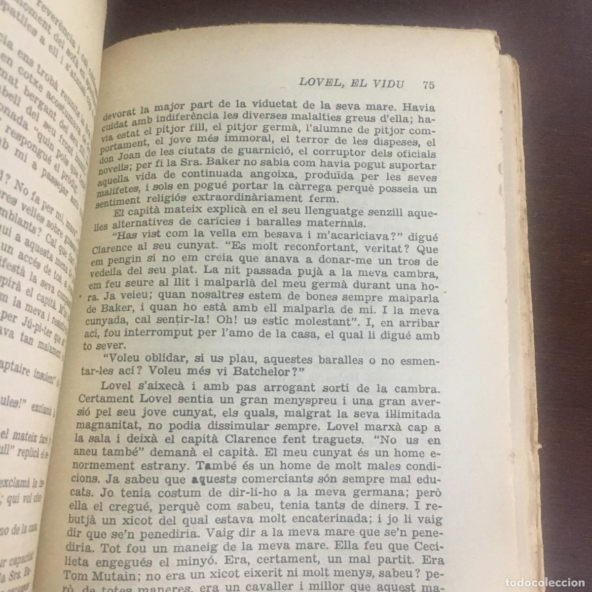 Libros de segunda mano: W. M. Thackeray. Lovel, el vidu. En Catal&aacute;n. REF: 380 - Foto 3