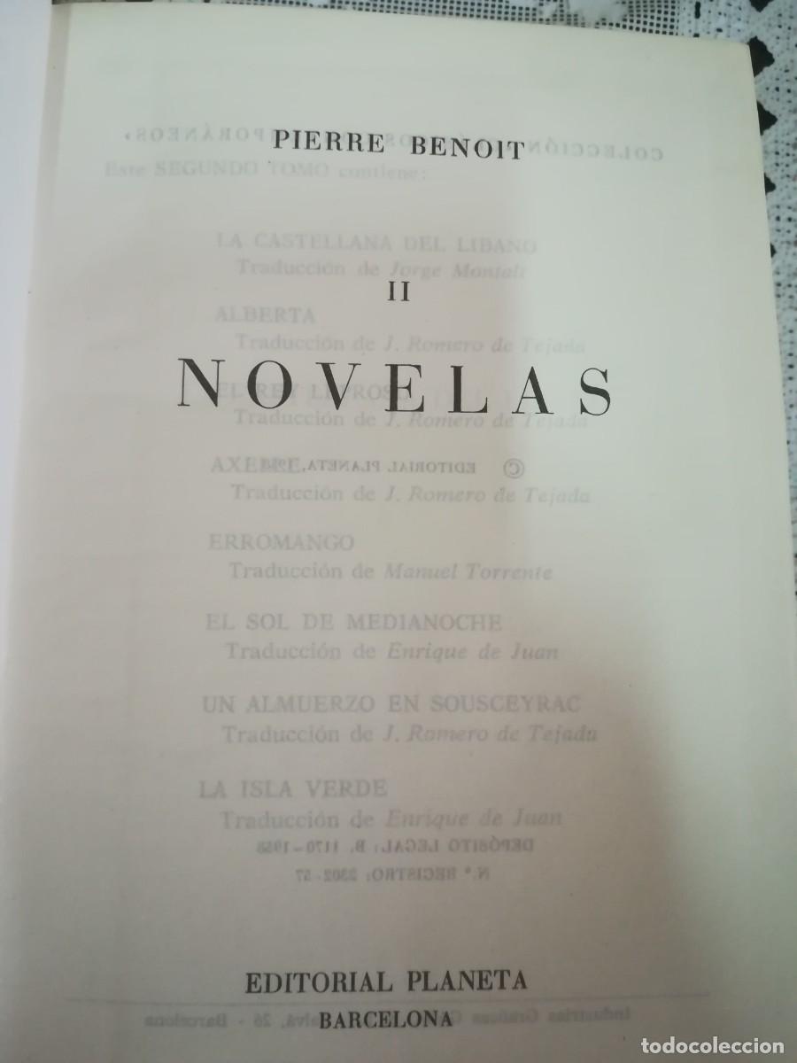 Libros de segunda mano: PIERRE BENOIT NOVELAS (II) / PLANETA / CONS494 - Foto 3