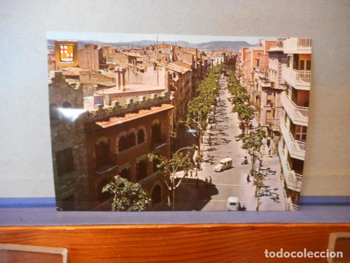 Gebrauchte B&uuml;cher: BONITA POSTAL DE LA RAMBLA SAN ISIDRO EN IGUALADA, BARCELONA. NUEVA SIN CIRCULACI&Oacute;N.
