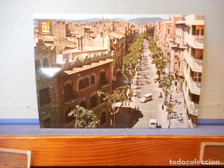 Gebrauchte B&uuml;cher: BONITA POSTAL DE LA RAMBLA SAN ISIDRO EN IGUALADA, BARCELONA. NUEVA SIN CIRCULACI&Oacute;N.