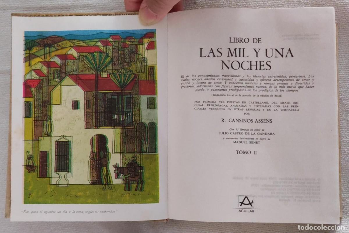 Libros de segunda mano: LIBRO DE LAS MIL Y UNA NOCHES. - Foto 4