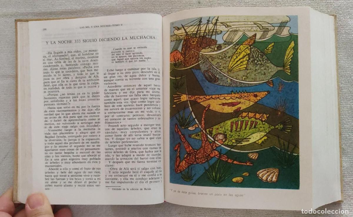 Libros de segunda mano: LIBRO DE LAS MIL Y UNA NOCHES. - Foto 6