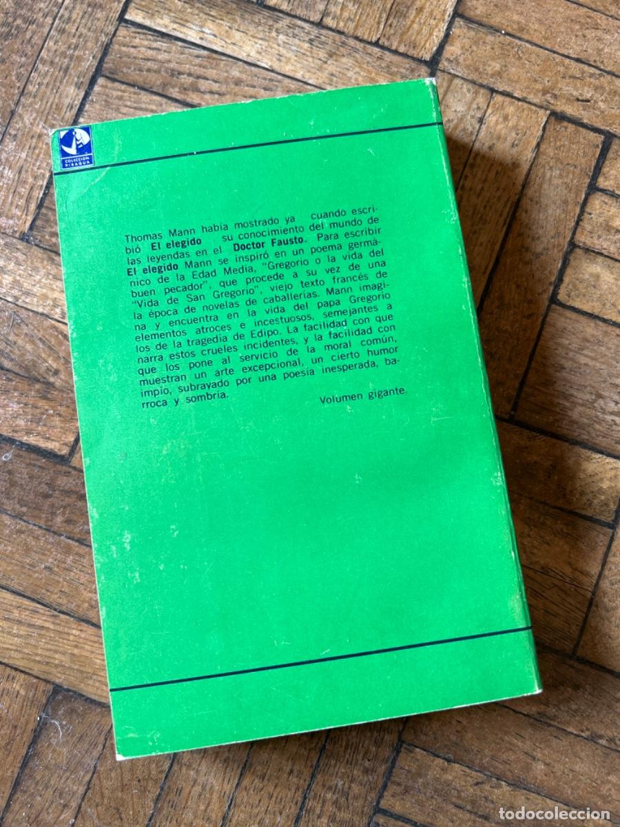 Libros de segunda mano: El elegido - Thomas Mann - Foto 4