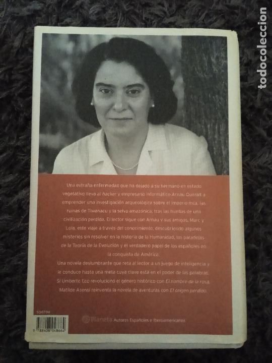 Libros de segunda mano: MATILDE ASENSI. EL ORIGEN PERDIDO. PLANETA. - Foto 5
