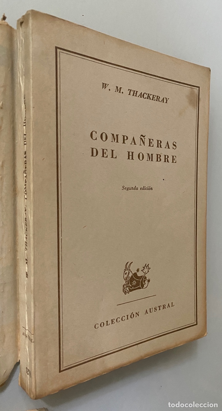 Libros de segunda mano: Compa&ntilde;eras del hombre - THACKERAY, W.M. - Foto 2