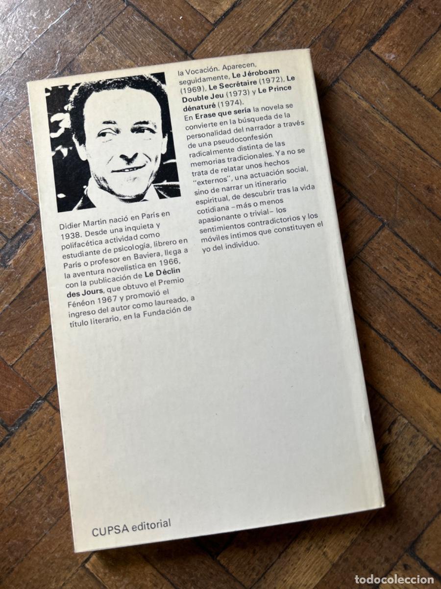 Libros de segunda mano: &Eacute;rase que ser&iacute;a - Didier Martin - Foto 4