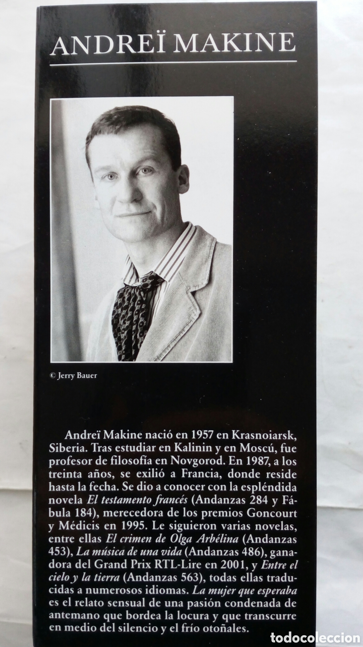 Libros de segunda mano: La mujer que esperaba. Andre&iuml; Makine. - Foto 3