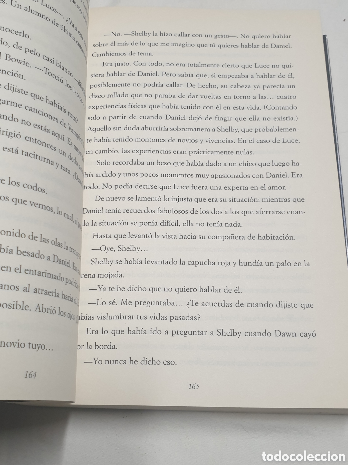 Libros de segunda mano: OSCUROS El poder de las sombras Lauren Kate Montena 2010 - Foto 3