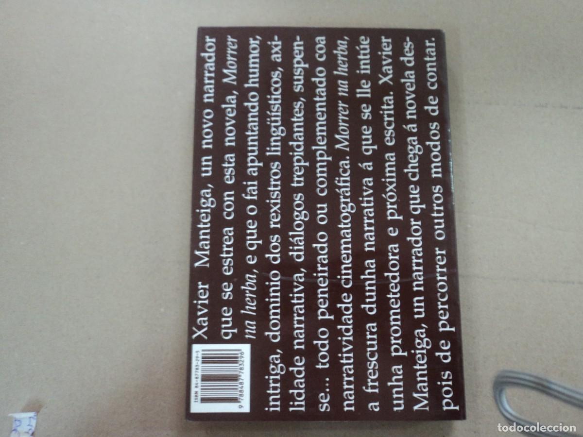 Libros de segunda mano: Morrer na herba - Xavier Manteiga - Foto 5