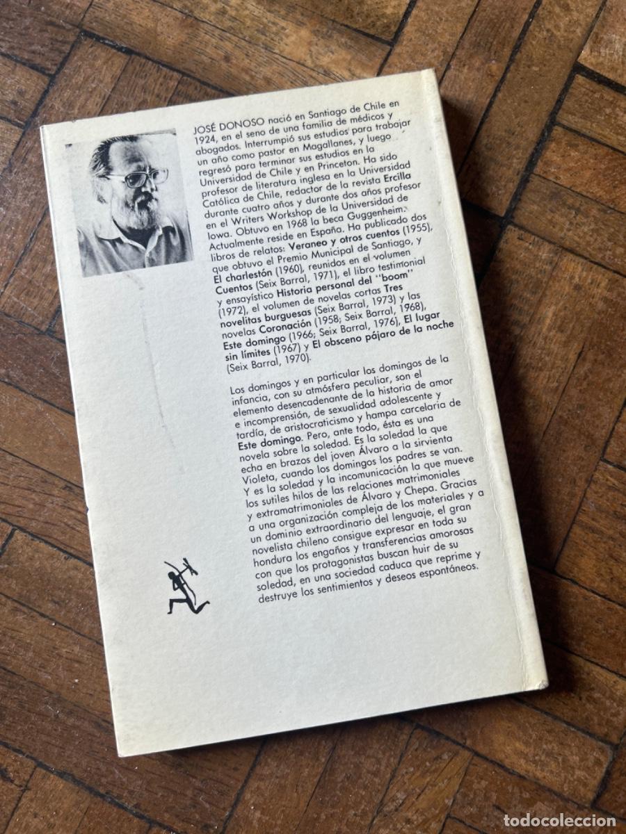 Libros de segunda mano: Este domingo - Jos&eacute; Donoso - Foto 4