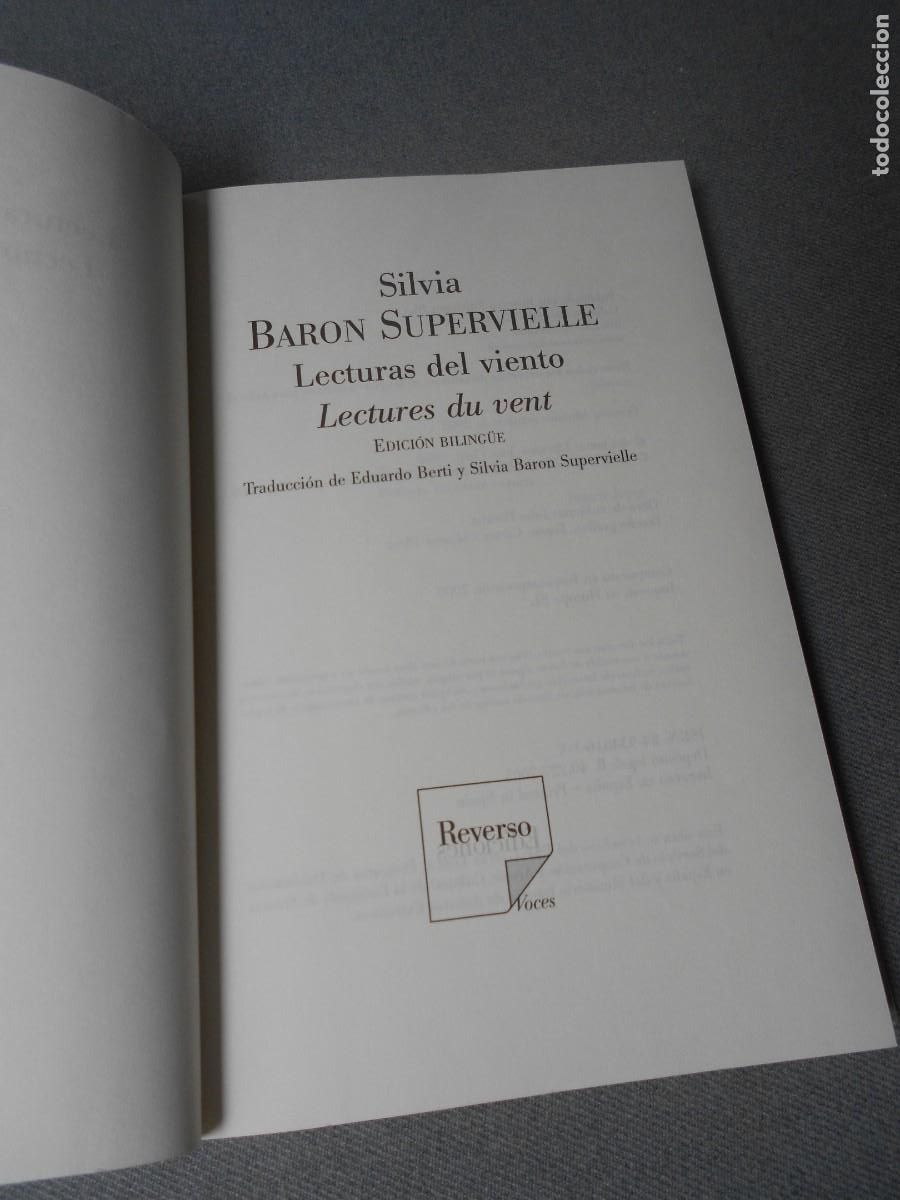 Libros de segunda mano: LECTURAS DEL VIENTO - Foto 3