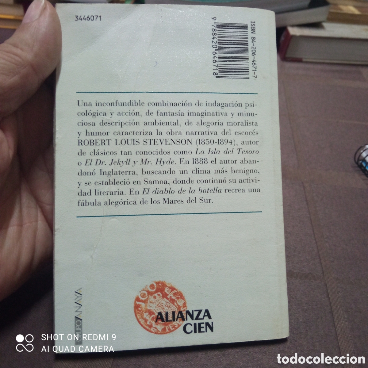 Libros de segunda mano: El diablo de la botella 1995. - Foto 2