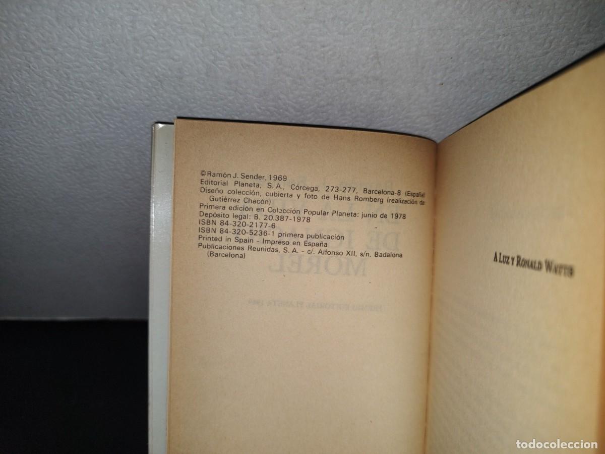 Libros de segunda mano: 73- RAM&Oacute;N J. SENDER EN LA VIDA DE IGNACIO MOREL - 1978 - Foto 4