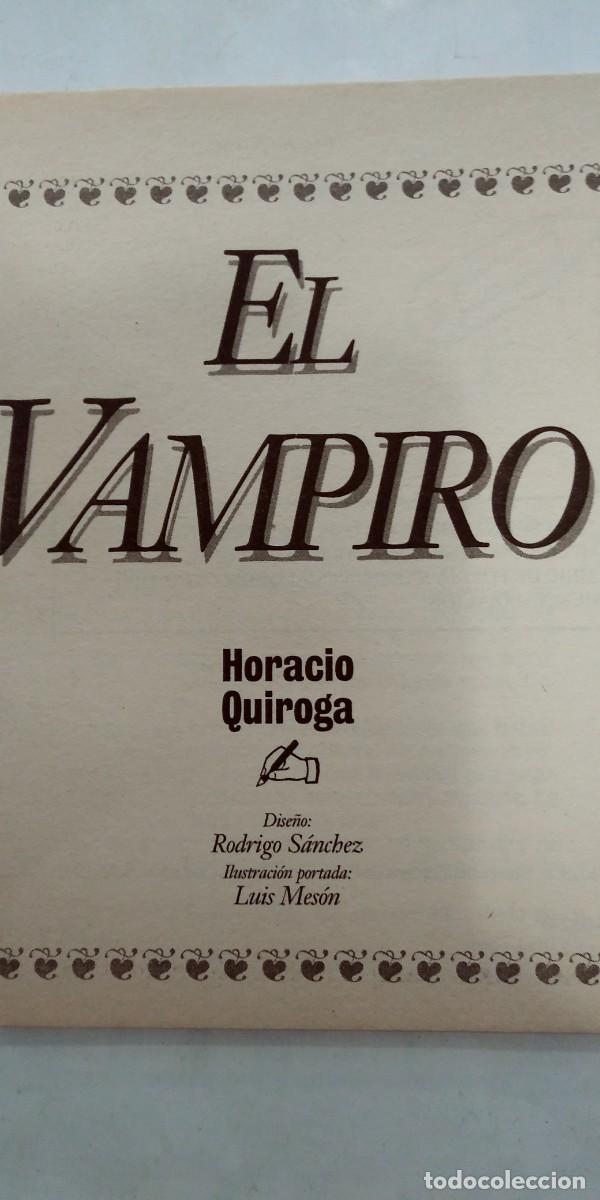Libros de segunda mano: El vampiro Horacio Ortega Leer al sol - Foto 2