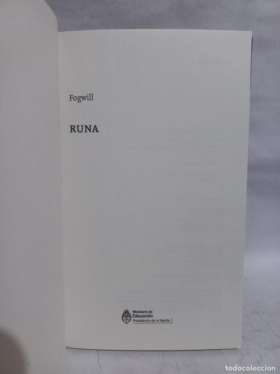 Libros de segunda mano: Fogwill - Runa - 2013 - Foto 2