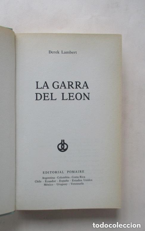 Libros de segunda mano: LA GARRA DEL LEON - DEREK LAMBERT - Foto 2