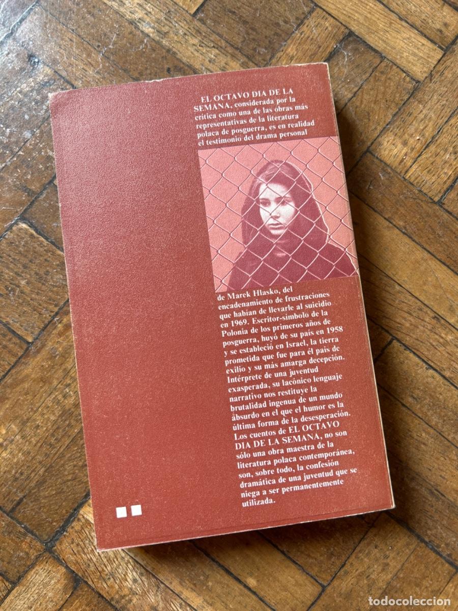 Libros de segunda mano: El octavo d&iacute;a de la semana - Marek Hlasko - Foto 4