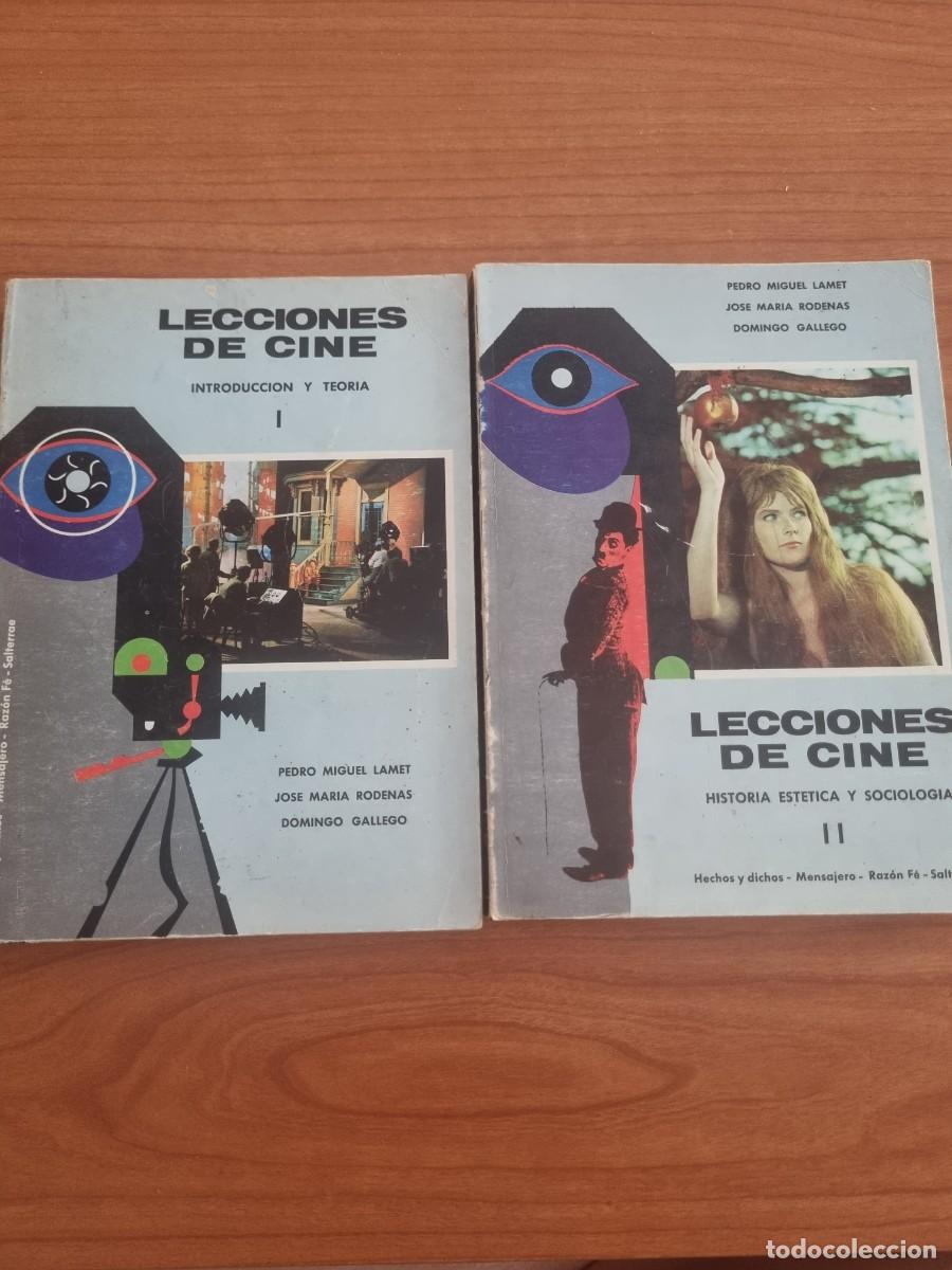 Gebrauchte B&uuml;cher: LECCIONES DE CINE. 2 TOMOS. PEDRO MIGUEL LAMET, J.MARIA RODENAS Y DOMINGO GALLEGO.