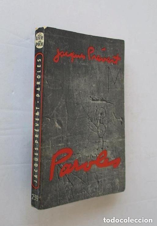 Libros de segunda mano: PAROLES - JACQUES PREVERT - Foto 1