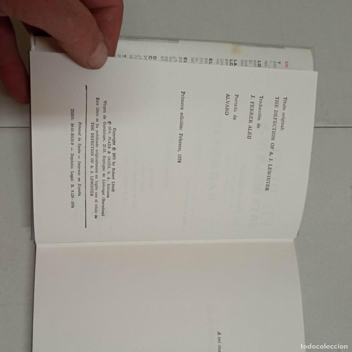 Libros de segunda mano: El rizo (Robert Littell) - Foto 4