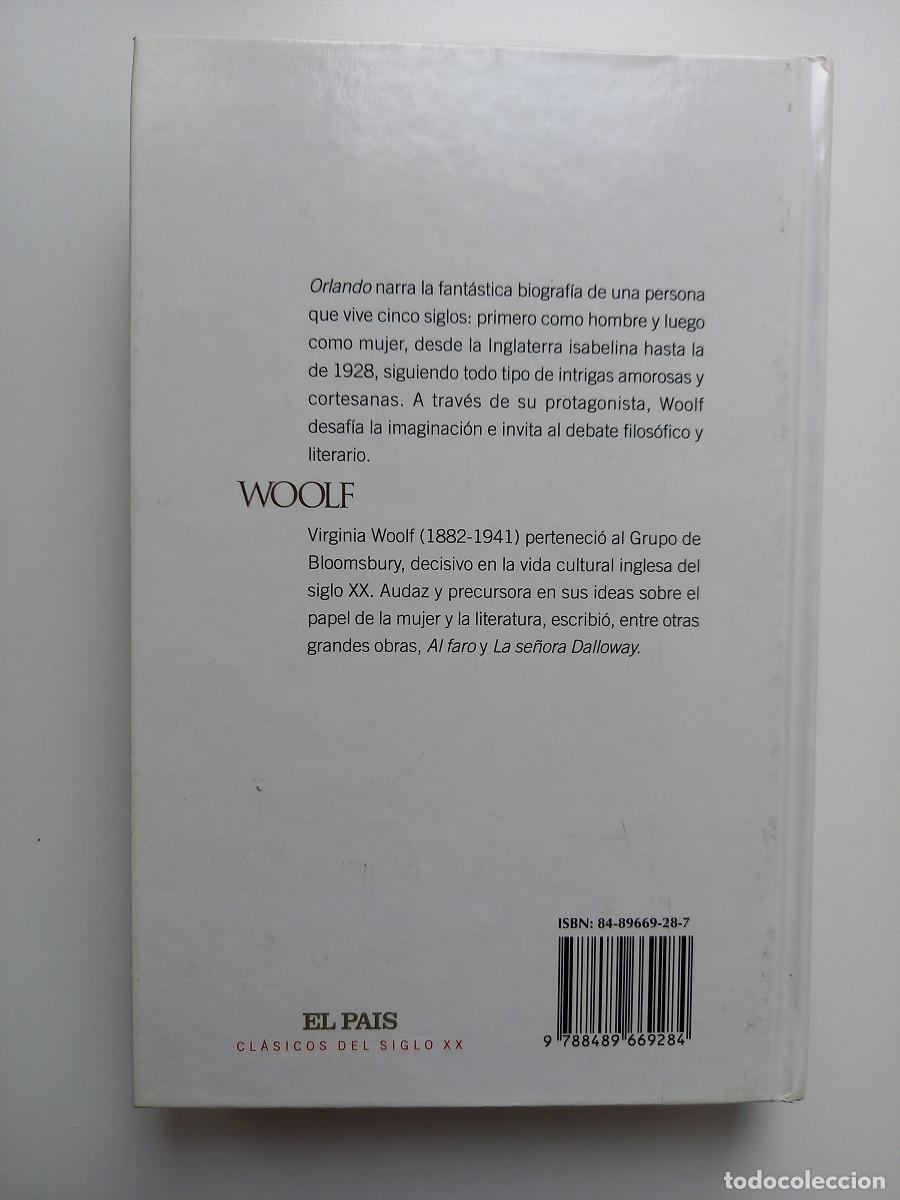 Libros de segunda mano: ORLANDO. VIRGINIA WOLF - Foto 2