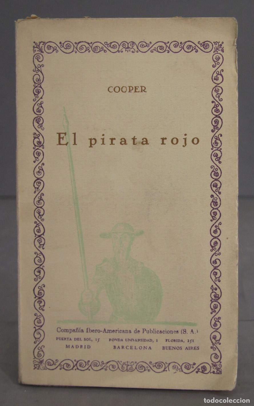 Libros de segunda mano: EL PIRATA ROJO. Cooper - Foto 1