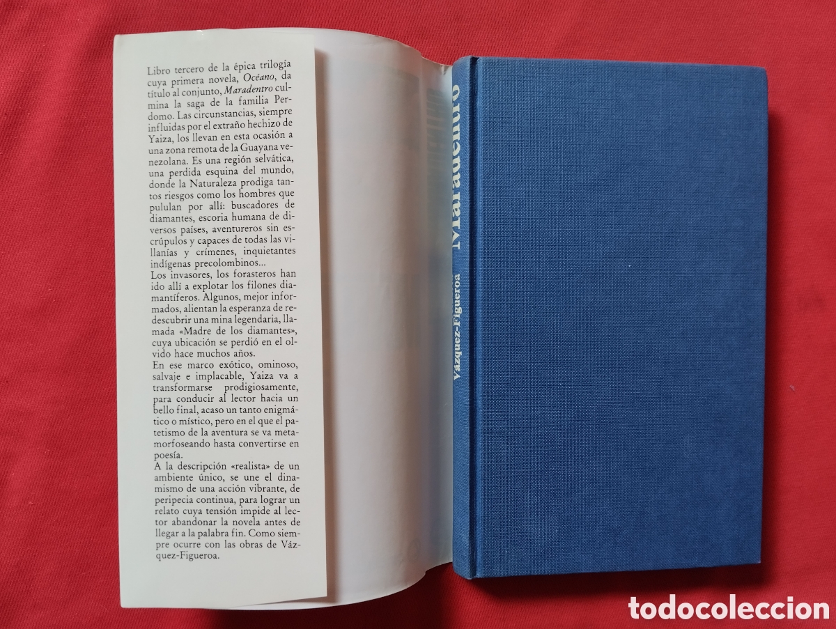 Libros de segunda mano: MARADENTRO, A. V&Aacute;ZQUEZ FIGUEROA. C&Iacute;RCULO 1985 - Foto 5