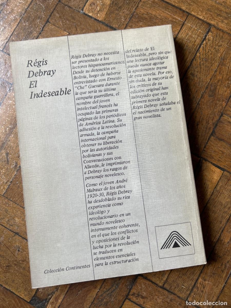 Libros de segunda mano: El indeseable - R&eacute;gis Debray - Foto 4